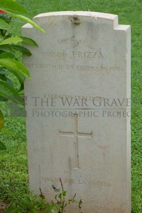 TRINCOMALEE WAR CEMETERY - FRIZZA, NUNZIO